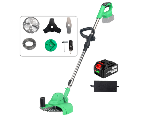  Триммер для травы ZITREK GreenCut 20V (082-2008) 20В, Li-ion аккумулятор 1 шт 