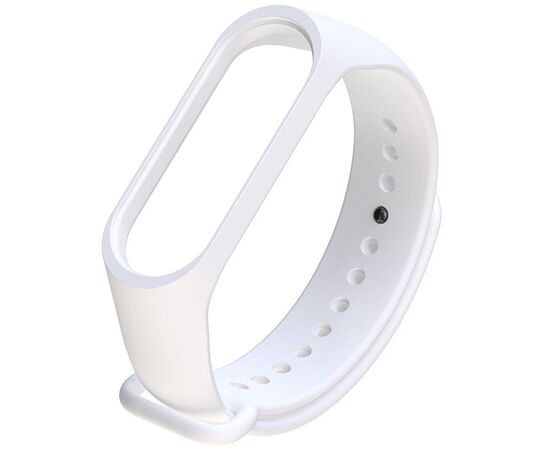  Силиконовый ремешок Xiaomi для Mi Band 4/3 белый 