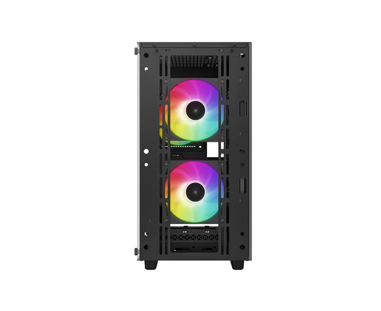  Корпус DeepCool CC360 ARGB (R-CC360-BKAPM3-G-1) (mATX, без БП, 2xUSB, с окном) 