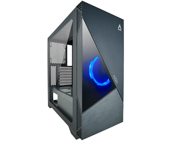  Корпус Azza Eclipse черный (CSAZ-440 Eclipse) без БП ATX 9x120mm 5x140mm 2xUSB2.0 1xUSB3.0 audio bott PSU 