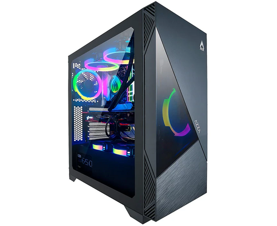  Корпус Azza Eclipse черный (CSAZ-440 Eclipse) без БП ATX 9x120mm 5x140mm 2xUSB2.0 1xUSB3.0 audio bott PSU 