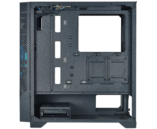  Корпус Azza Eclipse черный (CSAZ-440 Eclipse) без БП ATX 9x120mm 5x140mm 2xUSB2.0 1xUSB3.0 audio bott PSU 
