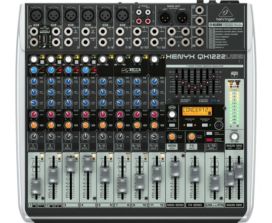  Микшерный пульт Behringer QX1222USB 