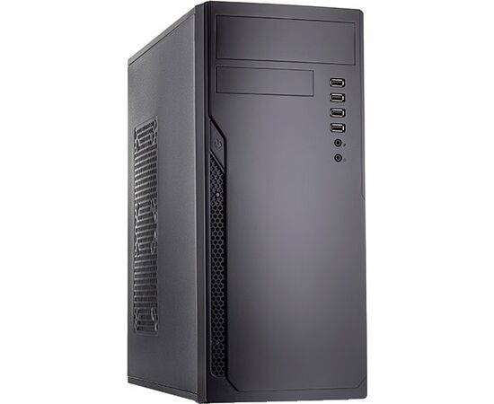  Корпус Foxline FL-301 450W black ATX FL-301-FZ450R-U32, w/450W ATX PSU, 2xUSB2.0,2xUSB3.0, Audio, w/o FAN, w pwr cord 