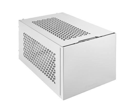  Корпус Silverstone SST-SG15S Mini-ITX корпус-куб с алюминиевой передней панелью silver (811239) 