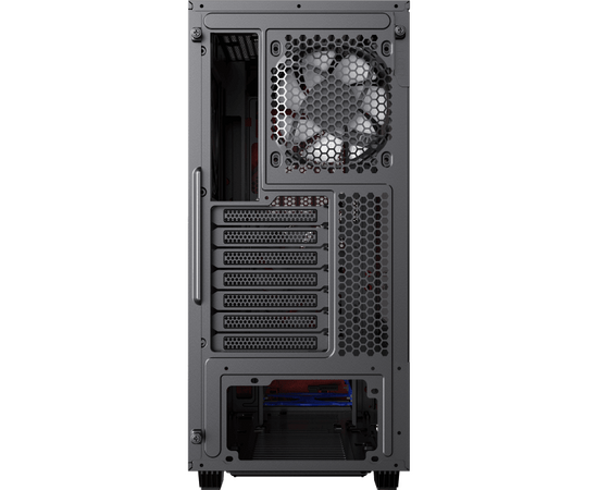  Корпус GameMax Precision COC Black (T808) (ATX, Черн, 2*USB 3.0, Зак.стекло, 1*120мм+ COC, без БП) 