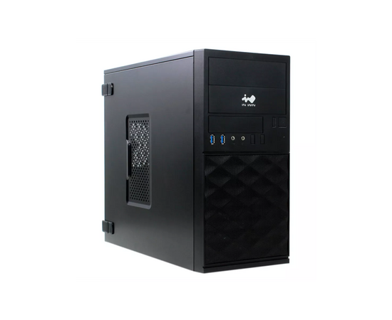  Корпус InWin EFS052 (6195504) Black 600W PM-600ATX Mini Tower U3*2 +A(HD)+ front fan holder+ Screwless mATX 