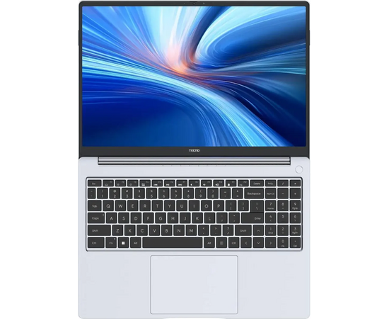  Ноутбук TECNO MegaBook T16 (T16RA-NES0) 16", IPS, Intel Core i5 13420H 2.1ГГц, 8 ядер, 16ГБ 512ГБ SSD, AMD Radeon, без операционной системы, серебр 