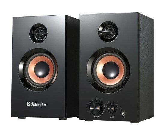  Акустическая система 2.0 Defender Aurora S20 Дер.корпус, 2*10W, bass treble (65419) 