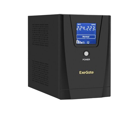  ИБП ExeGate EX292796RUS SpecialPro Smart LLB-1200.LCD.AVR.2SH.3C13.USB Black 