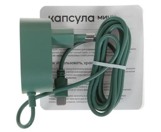  Умная колонка VK Капсула Мини MRC02SG Зеленый 