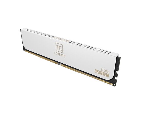  ОЗУ TEAMGROUP T-Create Expert 32GB (CTCWD532G6400HC32ADC01) (2x16GB) DDR5 6400MHz CL32 (32-39-39-84) 1.35V / White 