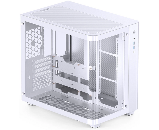  Корпус JONSBO TK-3 White без БП ATX БП, mini-ITX, micro-ATX, белый 