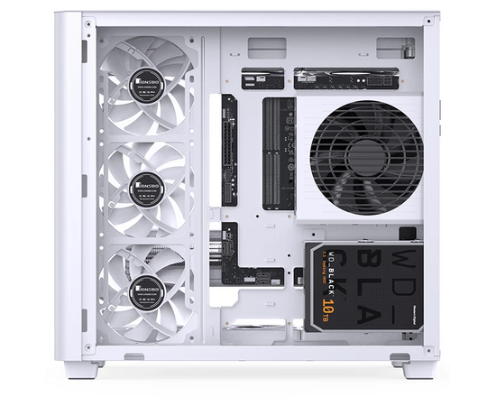  Корпус JONSBO TK-3 White без БП ATX БП, mini-ITX, micro-ATX, белый 