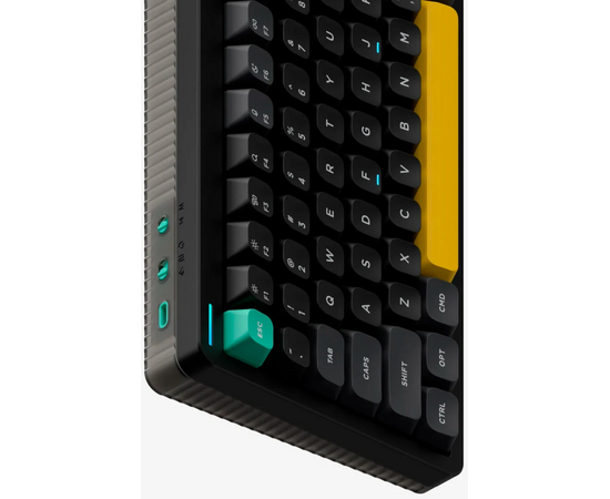 Клавиатура Nuphy Halo75v2-OB-31 Obsidian Black, RGB, Hot Swap, Silent Red Switch 