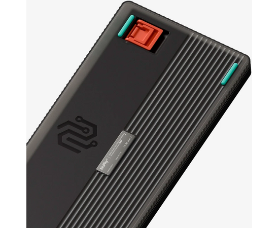  Клавиатура Nuphy Halo75v2-OB-31 Obsidian Black, RGB, Hot Swap, Silent Red Switch 